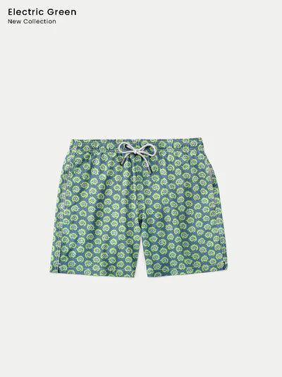 Electric Green Swimtrunk Niño