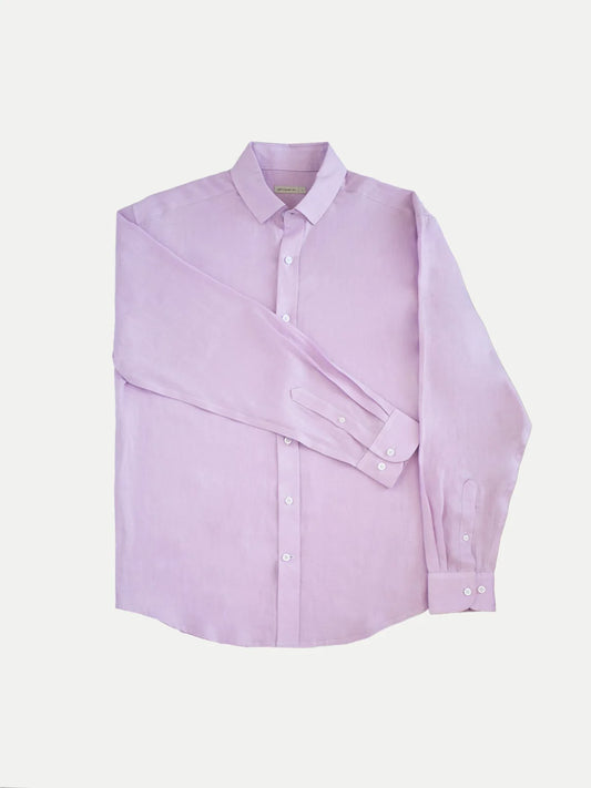 Camisa 100% Lino LAVENDER