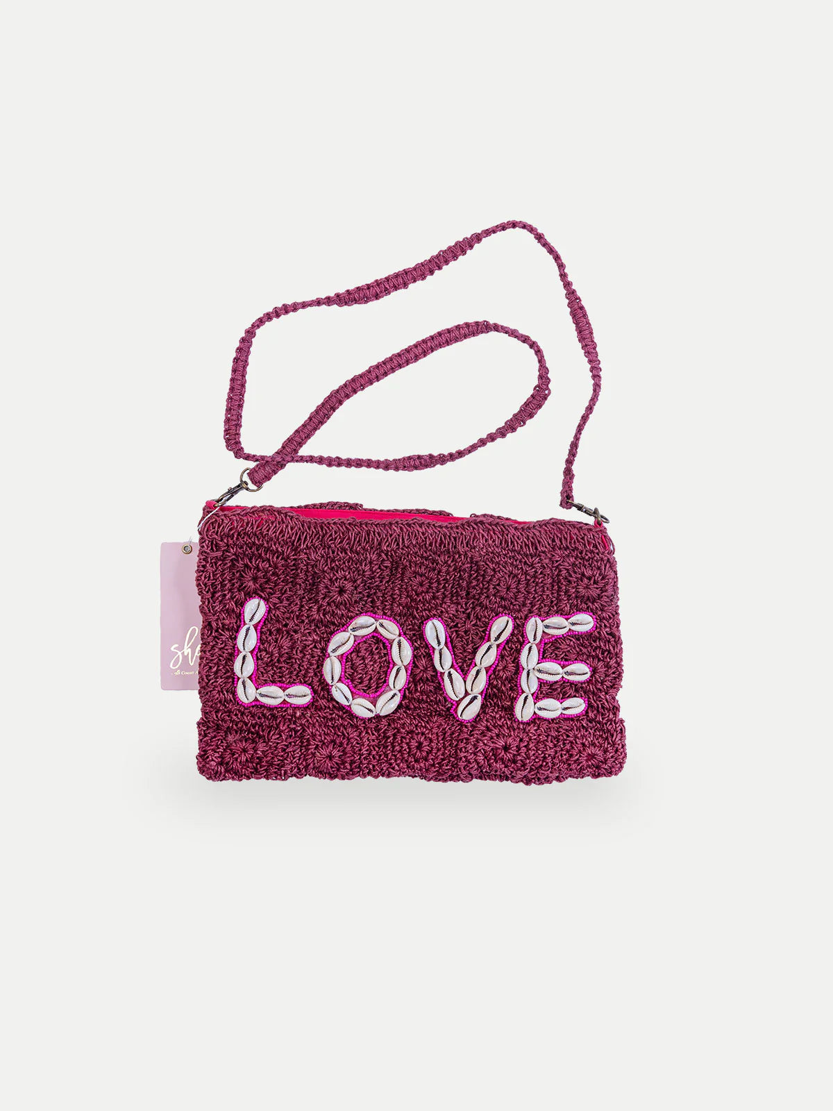 Bolso tejido LOVE